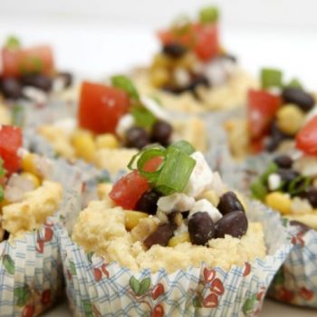 Stuffed Cornbread Bites