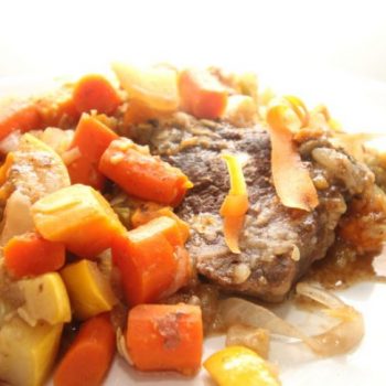 pot roast and vegetables