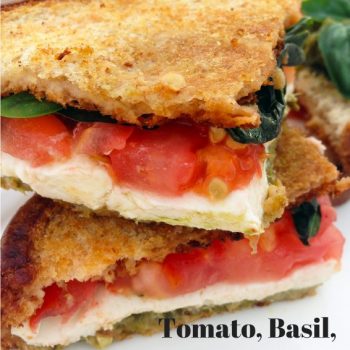 Tomato, Basil, Mozzarella & Pesto