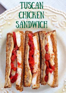 Tuscan Chicken Sandwich