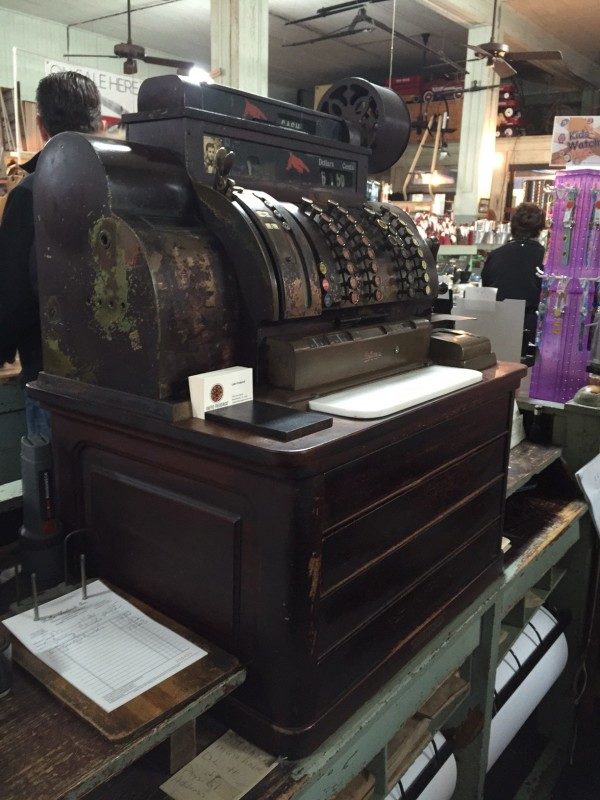 Vintage Typewriter Located Inside Of Kaffie Frederick.