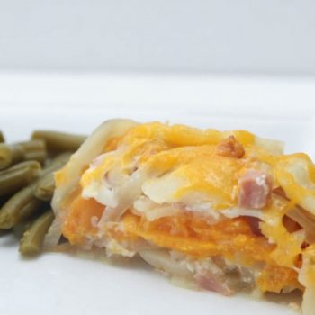 slow cooker potatoes & ham recipe