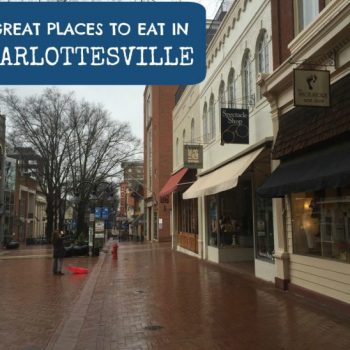 places to eat in charlottesville