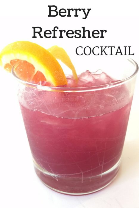 berry refresher cocktail