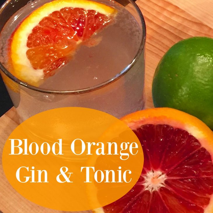 Blood Orange Gin & Tonic