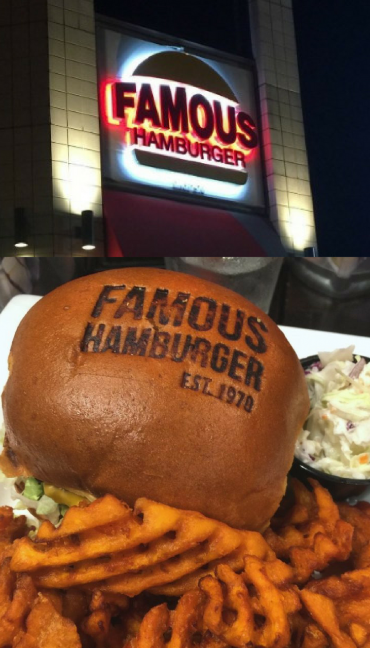 famous hamburger