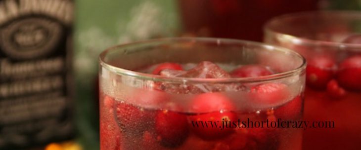 Cran Raspberry Whiskey cocktail
