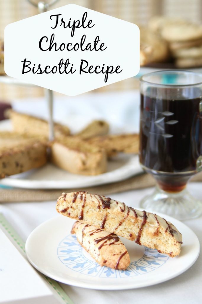 Our Triple Chocolate Biscotti Recipe is just what you want to make your morning coffee even better! Print our recipe for this delicious and easy treat!