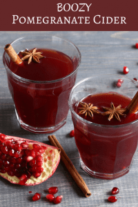 Boozy Pomegranate Cider & My Favorite Reads