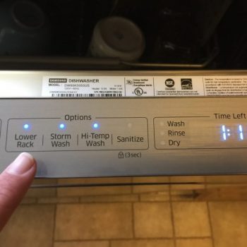 samsung dishwasher