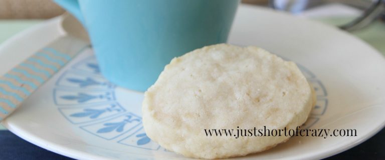 Easy Shortbread Cookies Recipe