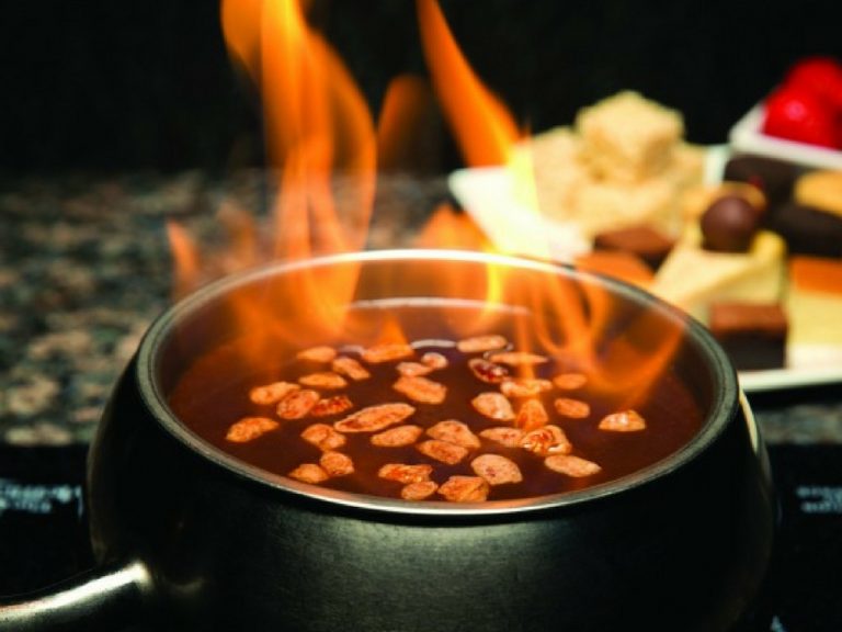 Flaming Turtle Chocolate Fondue