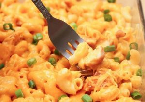 buffalo chicken mac & cheese