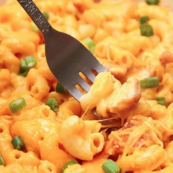 buffalo chicken mac & cheese