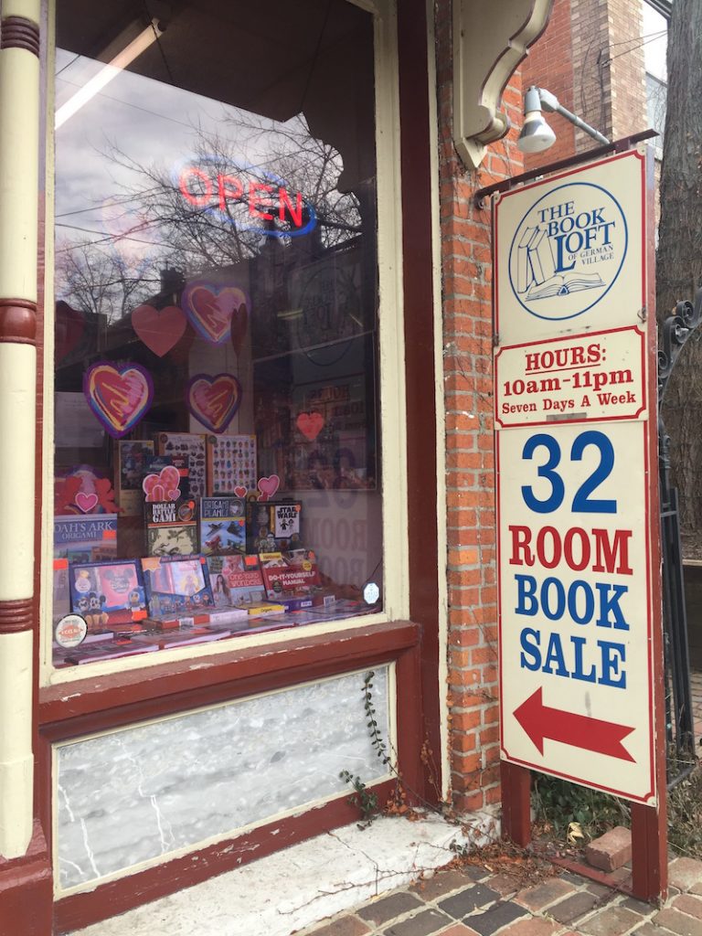 book loft in german village in Columbus, OH is one of the best independent bookstores in the Midwest.