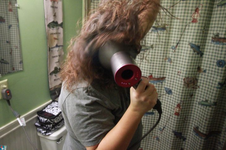 Dyson Supersonic Hair Dryer Review #dysonsponsored - Just Short of Crazy