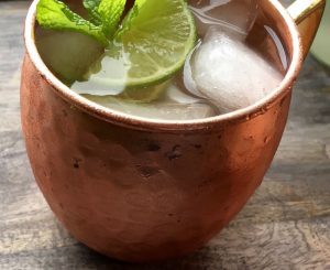 Classic Moscow Mule with Fresh Ginger Simple Syrup Recipe