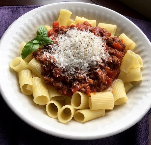 Chunky Italian Meat Sauce Recipe