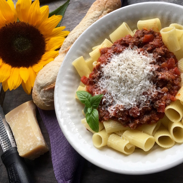 Chunky Italian Meat Sauce Recipe