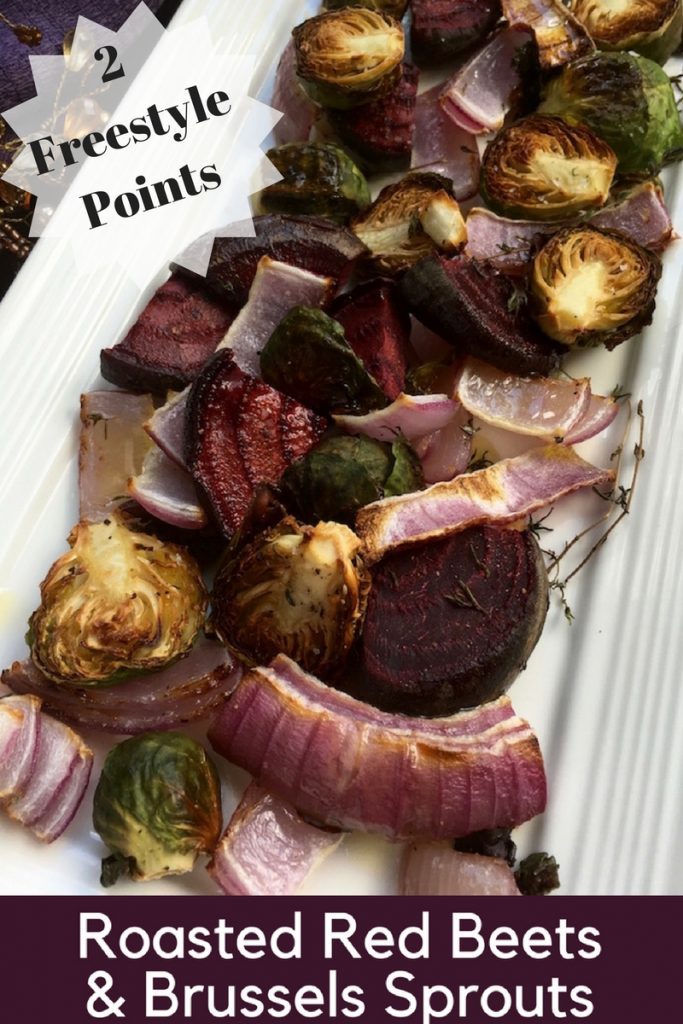 Roasted Red Beets & Brussels Sprouts 2 Freestyle Points