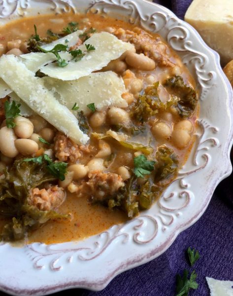 White Bean and Sausage Soup