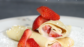 drunken strawberry crepe recipe