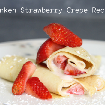 drunken strawberry crepe recipe