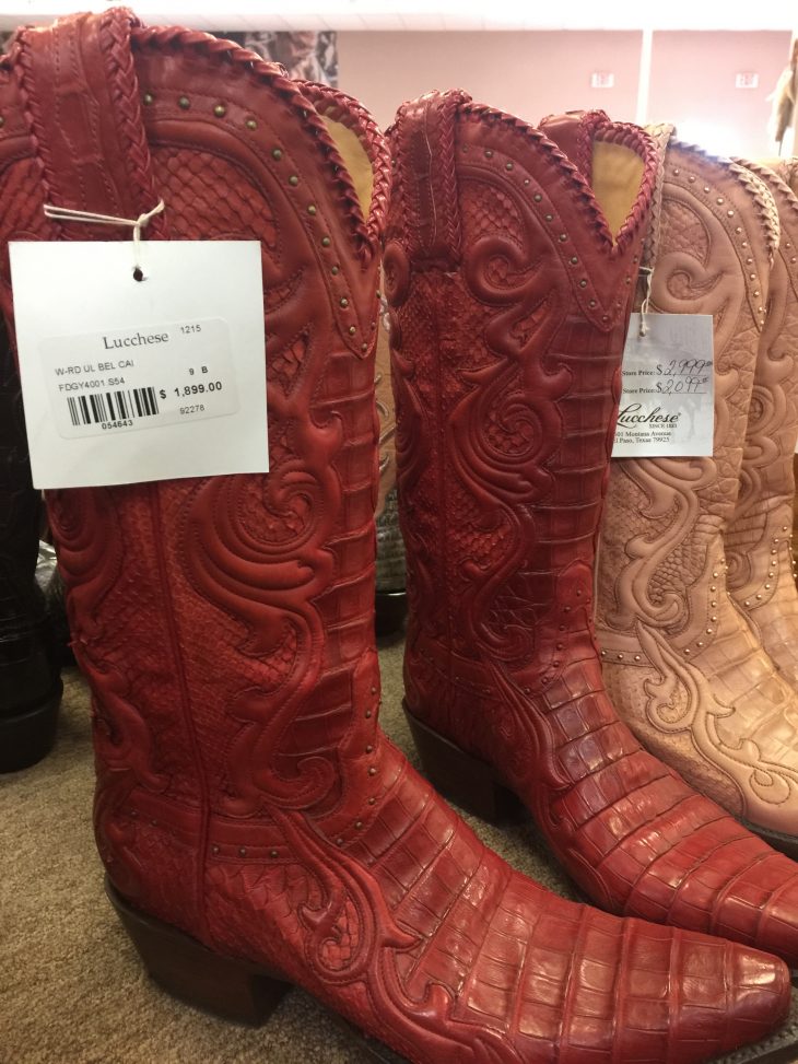 Lucchese discount boots price