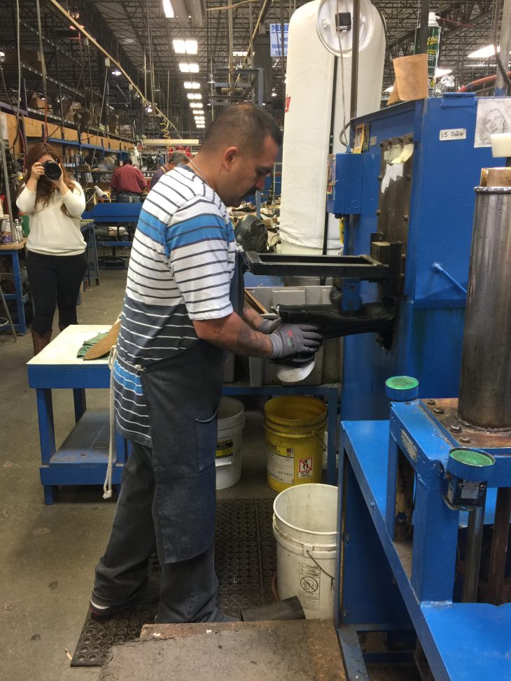 Lucchese boot best sale factory