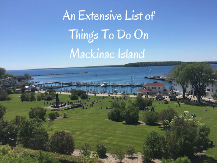 Things to do on Mackinac Island Title