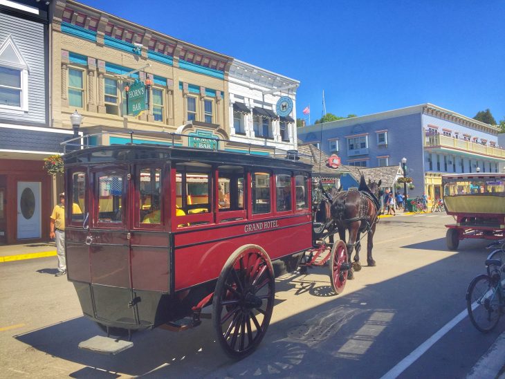 luxurious Grand Hotel horse and carriage on Mackinac Island 42