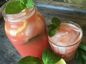 Enjoy This Refreshing Watermelon Mint Lemonade Recipe