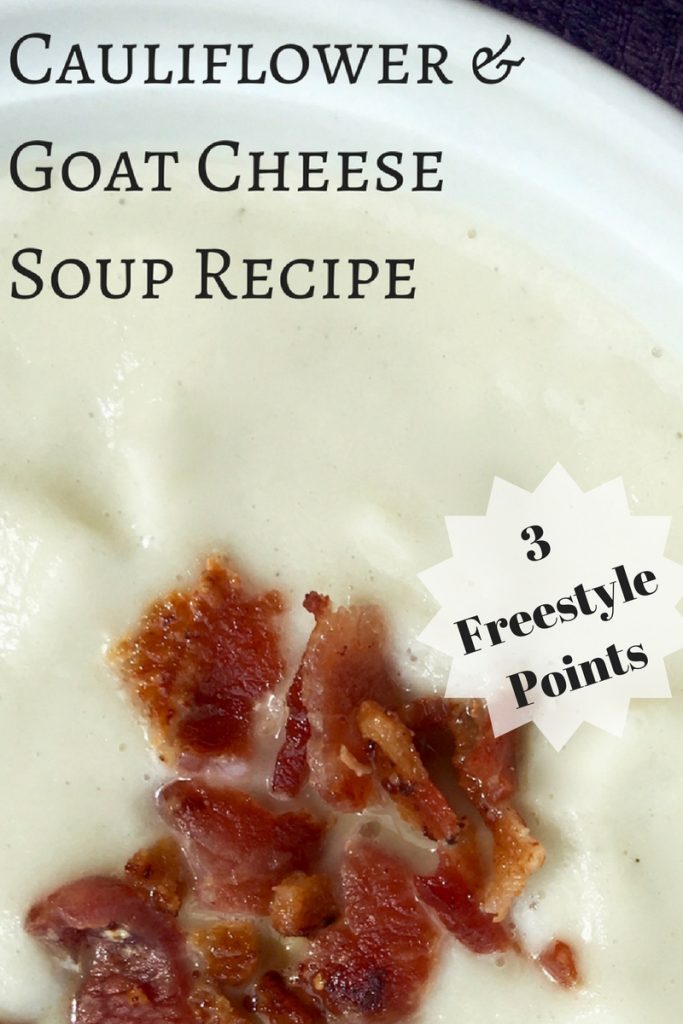 3 freestyle points Cauliflower soup