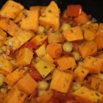 Sweet Potato & Chick Pea Hash
