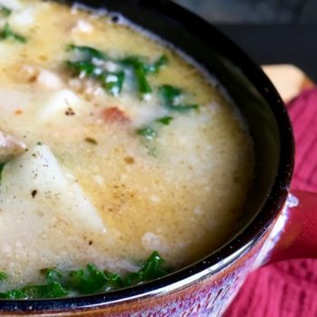 Tuscan Sausage Potato Soup