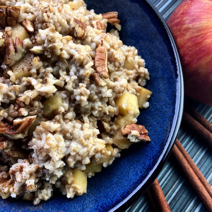 Slow Cooker Apple-Cinnamon Oats Recipe