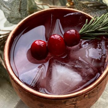 Cranberry Moscow Mule