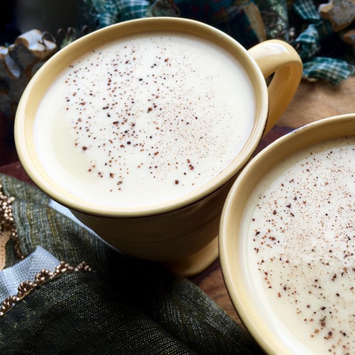 homemade egg nog