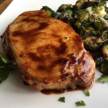 Maple-Balsamic Boneless Pork Chops  Recipe