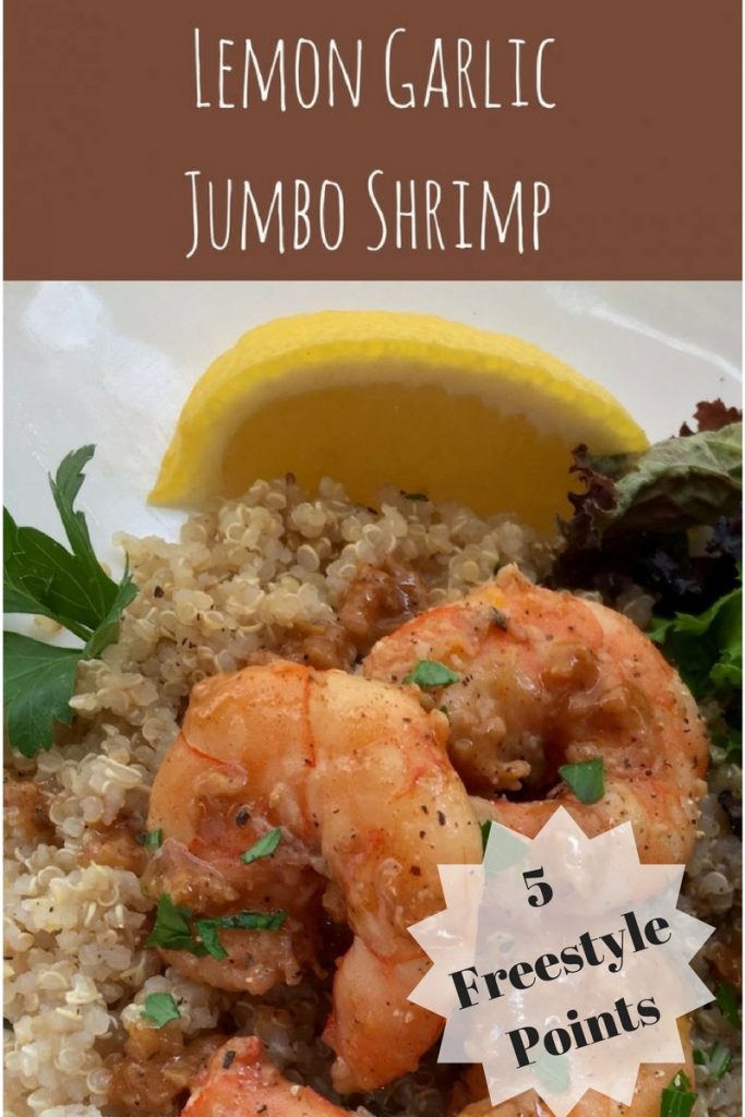 Weight Watchers Lemon Garlic Shrimp