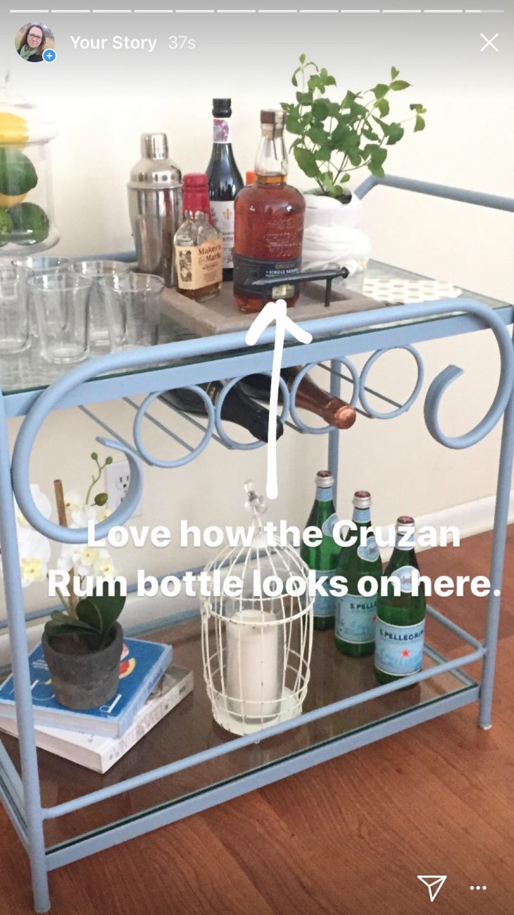 bar cart b&m