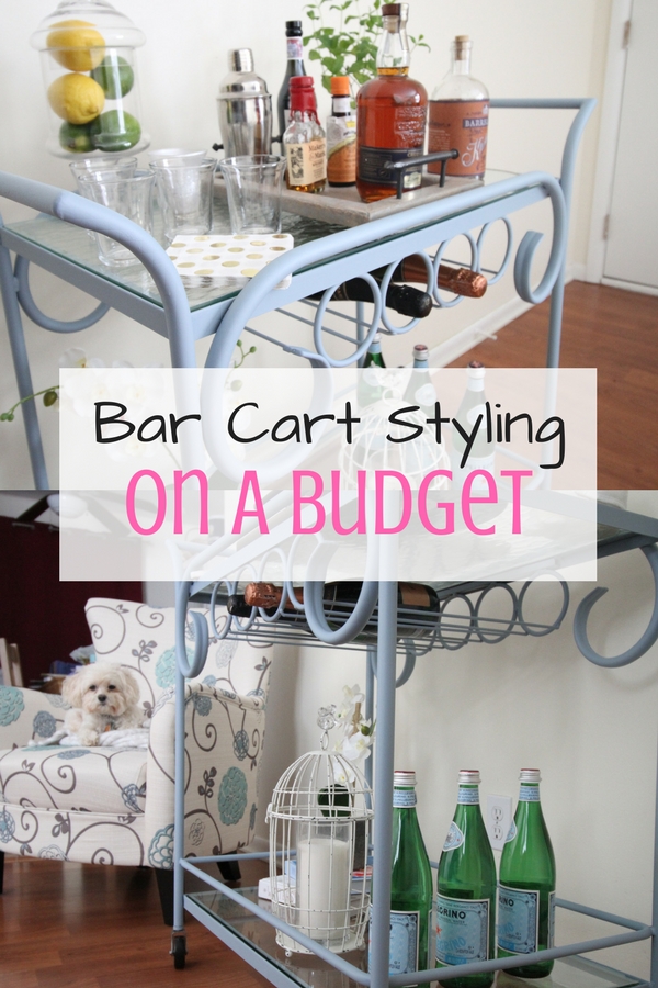 Bar Cart Styling