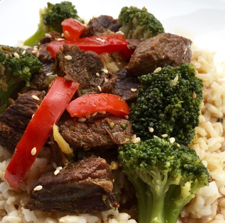 Slow Cooker Beef Broccoli  