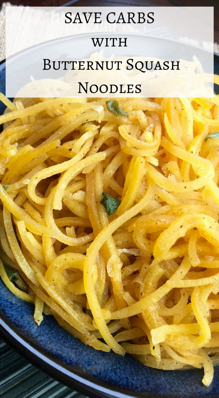 Savory Butternut Squash Noodles Recipe Just Short of Crazy
