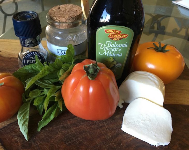 This simple recipe will showcase how to make a caprese salad in no time at all