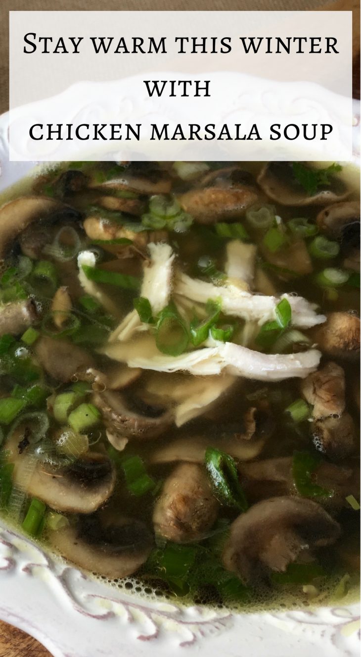 chicken marsala soup