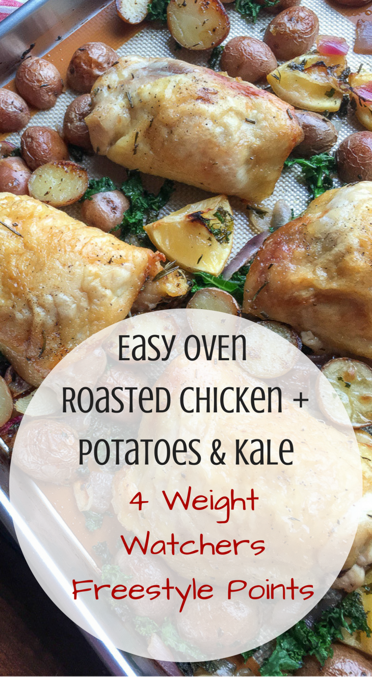 Easy Oven Roasted Chicken with Potatoes & Kale Recipe 4 Freestyle