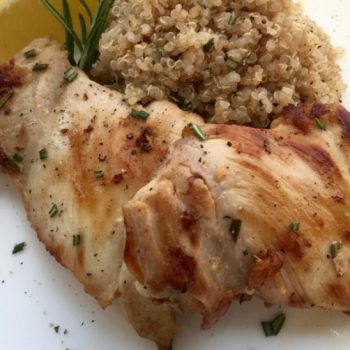 Rosemary Lemon Boneless Chicken Thighs 