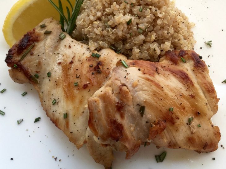 Rosemary Lemon Boneless Chicken Thighs 