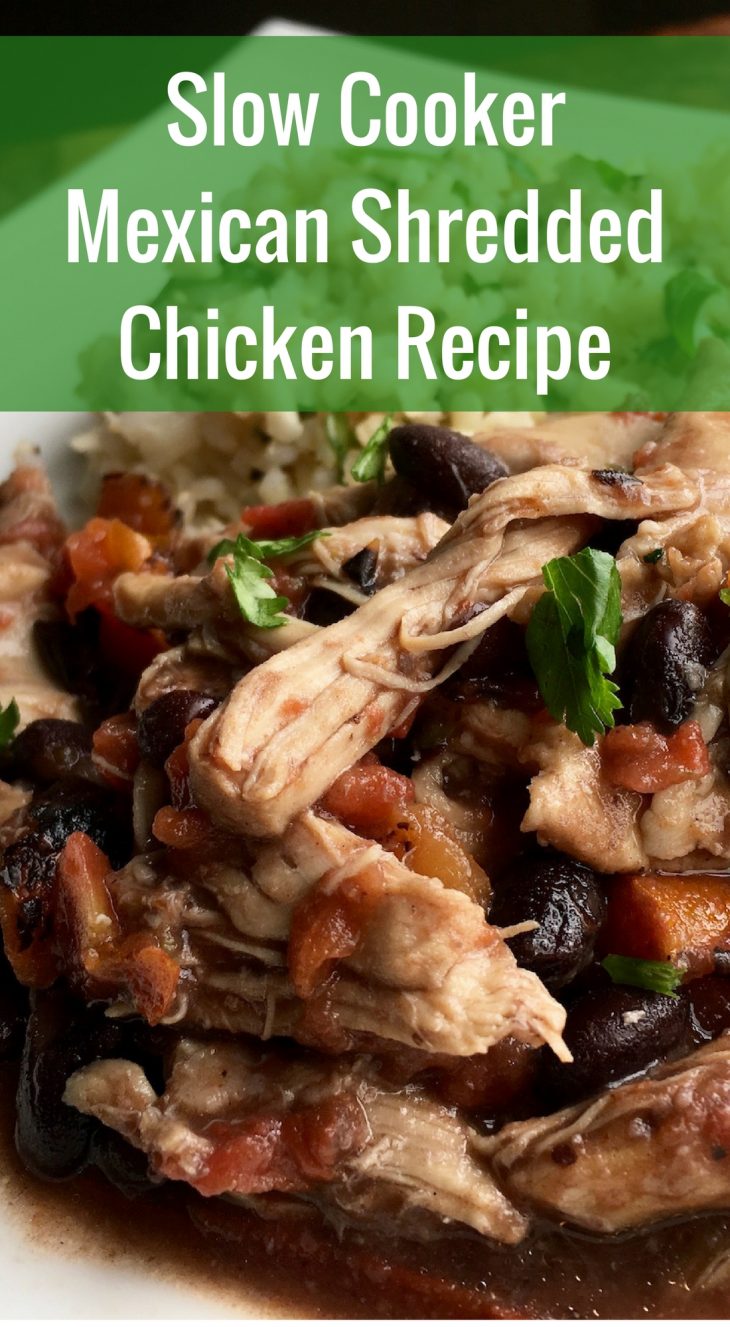 Slow Cooker Mexican Shredded Chicken  Recipe